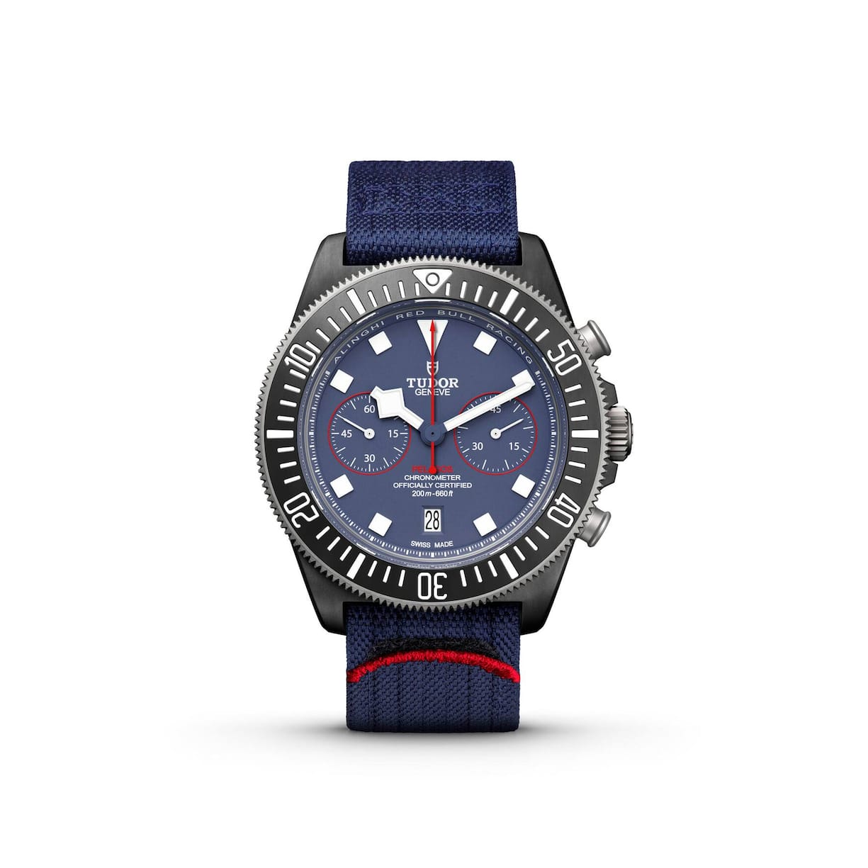 Pelagos FXD, wie das Alinghi-Boot aus Karbon, Stahl und Titan.