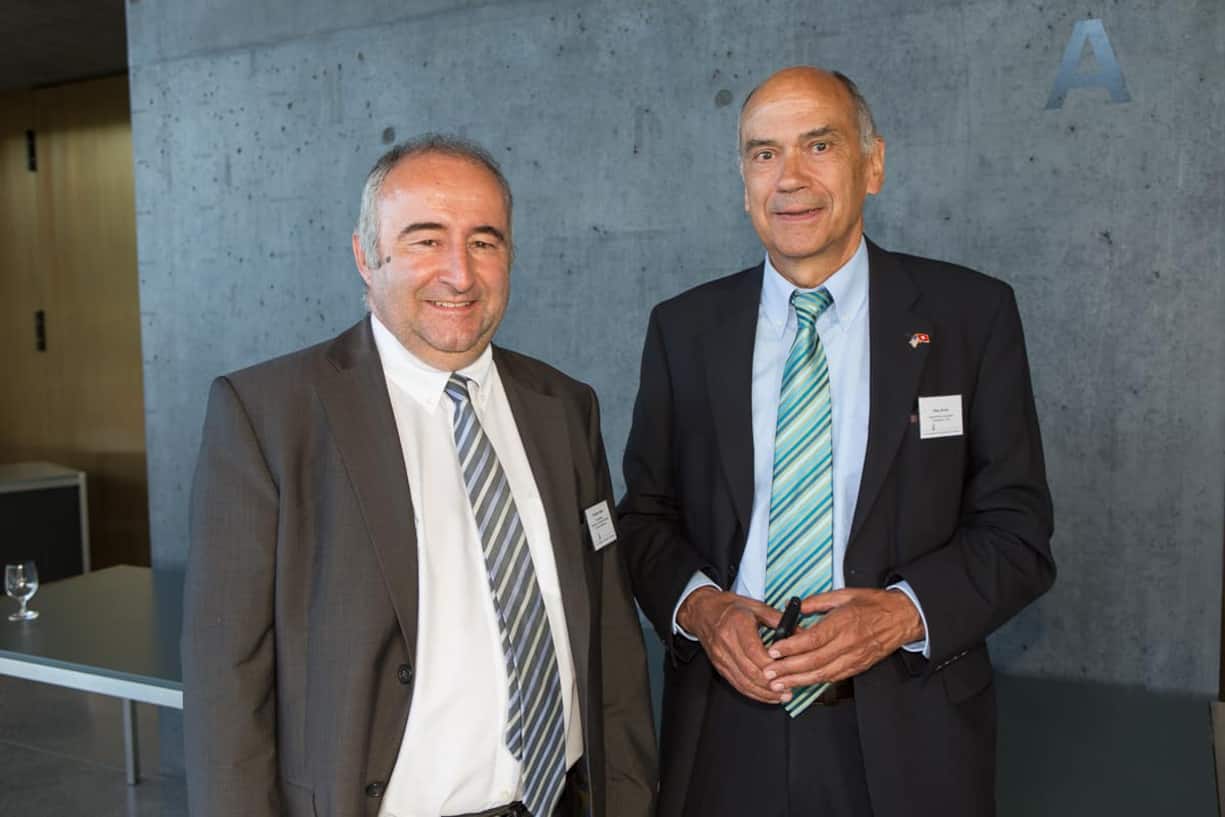 Christian Stiefel, Member of the Executive committee, Swissholdings Federation of Industrial and Service Groups in Switzerland; Peter Briner, Parlamentarische Vereinigung Schweiz-USA