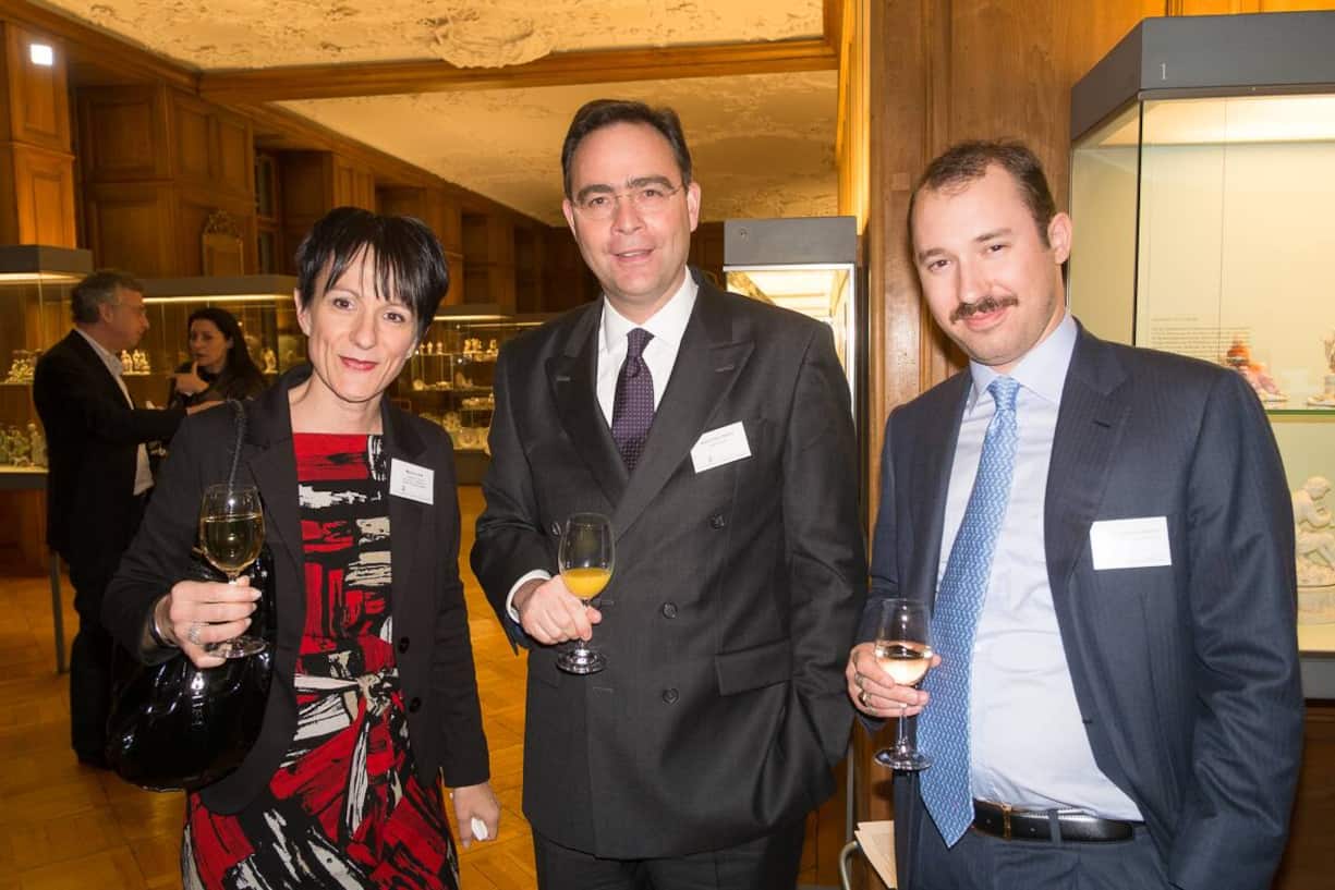 Marlene Uetz, Commercial Director, I.J. Martin & Co. Ltd. Executive Coaches for Global Business Leaders; Klaus-Peter Röhler, CEO; Allianz Suisse; David François Jeannet, Co-CEO & DBDO, Jeannet Property Development Ltd.