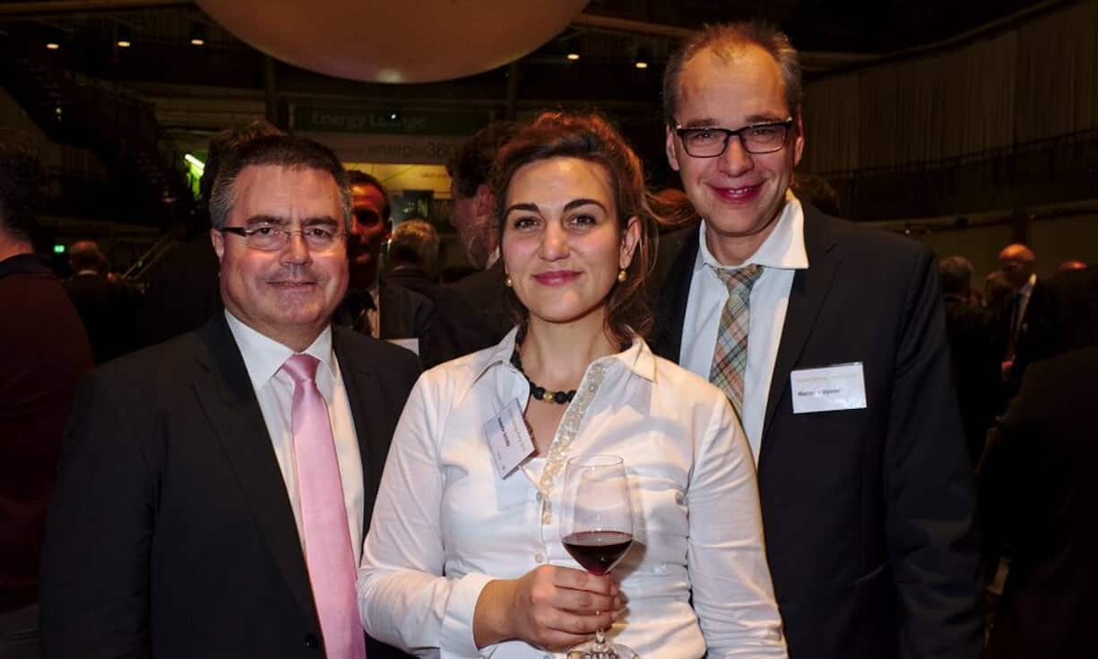 Kurt Lüscher, CEO. energie360°;
Isabelle Schiltz-Mayer, Projektleiterin Unternehmensentwicklung, erdgas ostschweiz ag;
Matthias Gysler, Chief Economist, Bundesamt für Energie