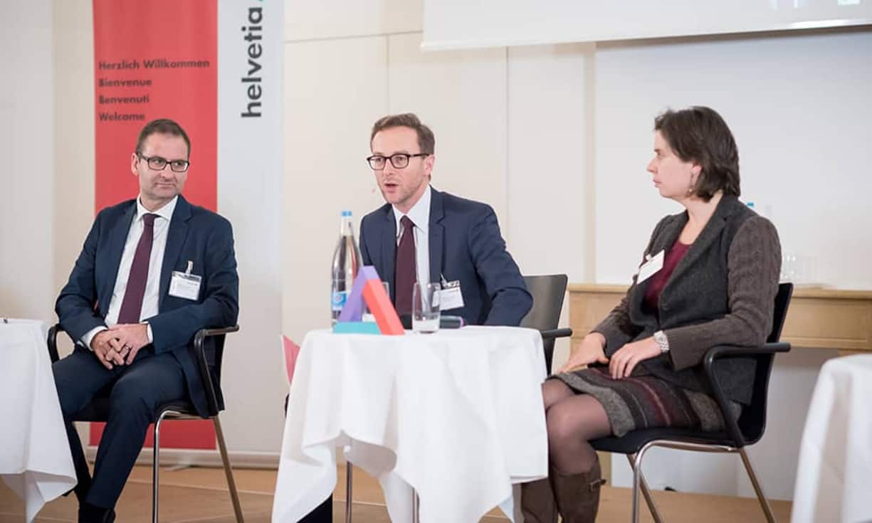 Impressionen von der Podiumsdiskussion «Rendez-vous Helvetia»