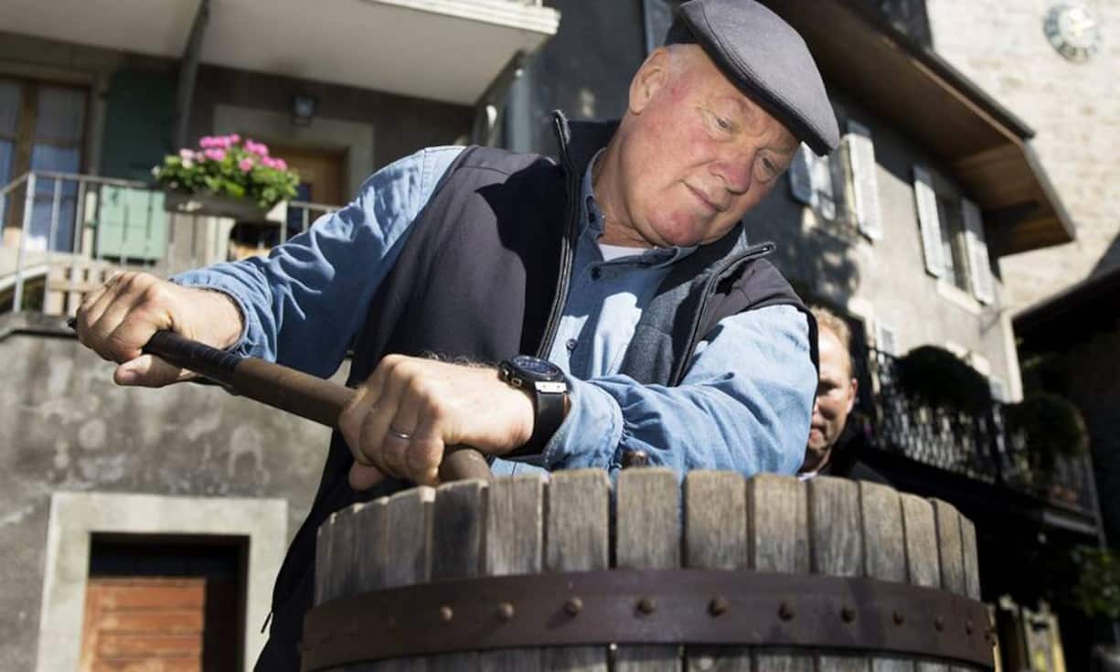 Auch als (Hobby-)Winzer macht der gebürtige Luxemburger eine gute Figur.