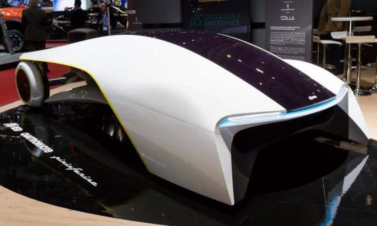 Auch verrückte Entwürfe sind zu sehen: das Konzept von Quattroruote aus Italien.