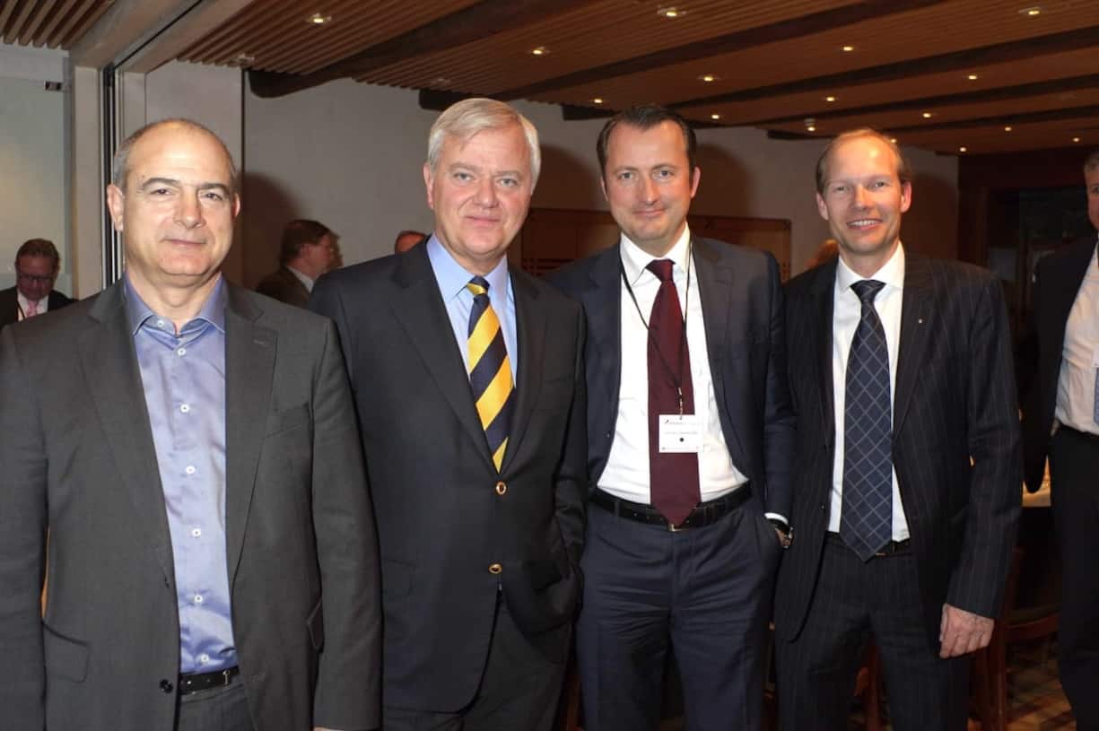 Valentin Chapero Rueda, Inhaber / Chairman, Valamero Holding AG; Sinforiano de Mendieta, Chairman, S. de Mendieta S.A.; Gerhard Otto Lohmann; Markus Gericke, CEO, Gericke Holding AG