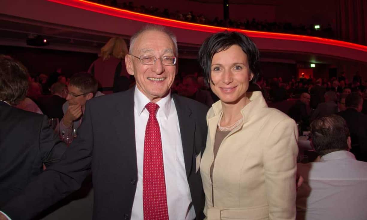 Fritz Sutter, Gründer der ICT Networkingparty;
Pascale Bruderer, Ständerätin