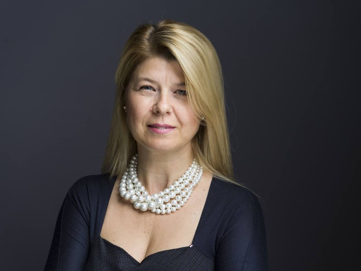 Portrait of Severina Pascu, CEO of UPC Switzerland, taken at UPC's headquarters in Wallisellen, in the Canton of Zurich, Switzerland on October 1, 2018. (KEYSTONE/Gaetan Bally)Severina Pascu, CEO von UPC Schweiz, portraitiert am 1. Oktober 2018 am Hauptsitz der UPC in Wallisellen. (KEYSTONE/Gaetan Bally)