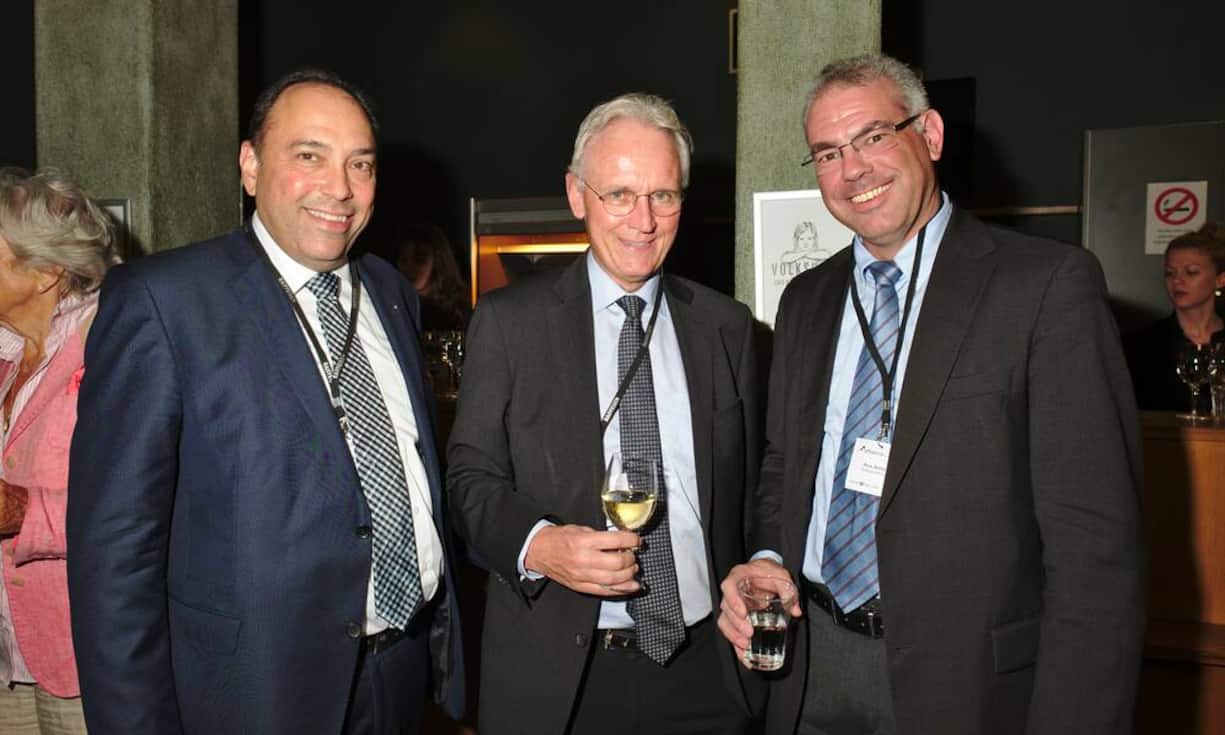 Henry Wälti, Inhaber Wälti & Partner Vermögensverwaltung;
Hans-Ulrich Bigler, Direktor Schweizerischer Gewerbeverband;
Romano Wyss, Senior Vermögensberater Raiffeisenbank Zürich Bilder: Markus Senn