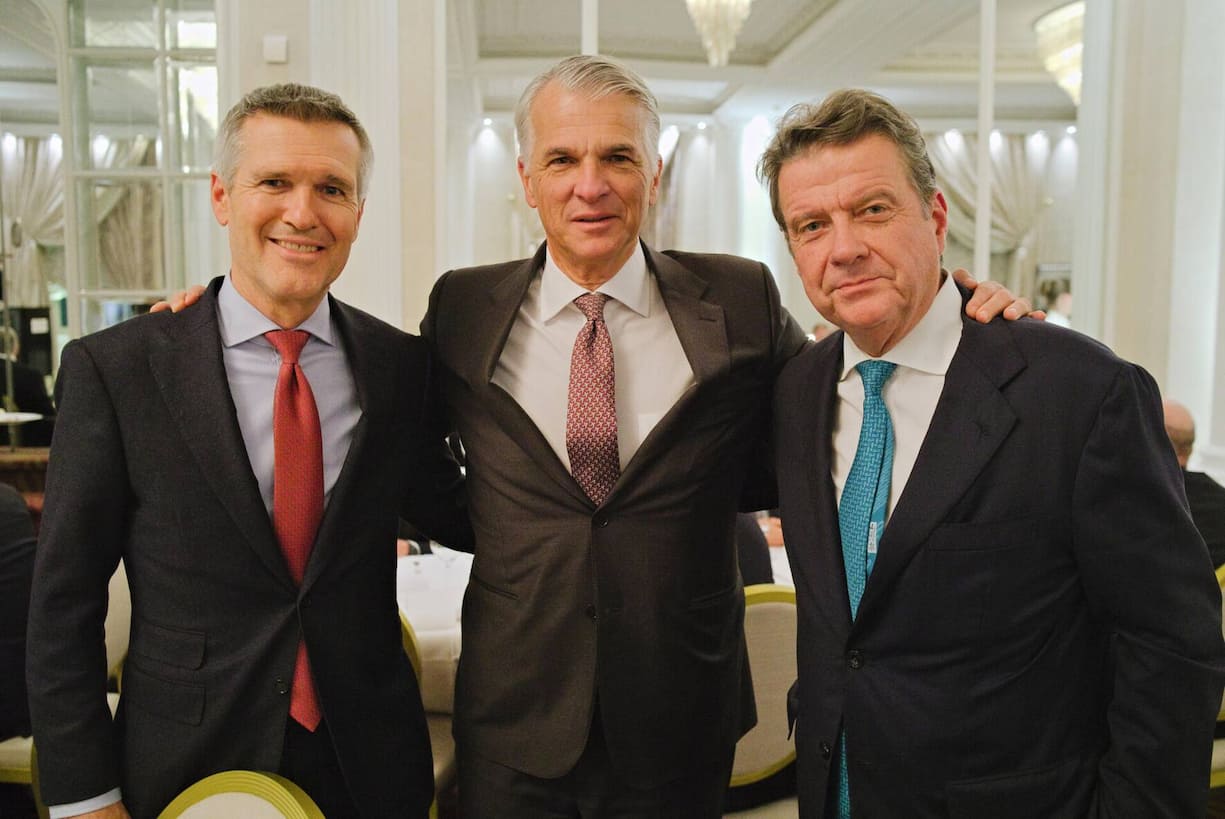 Lukas Gähwiler; Sergio Ermotti; Colm Kelleher.