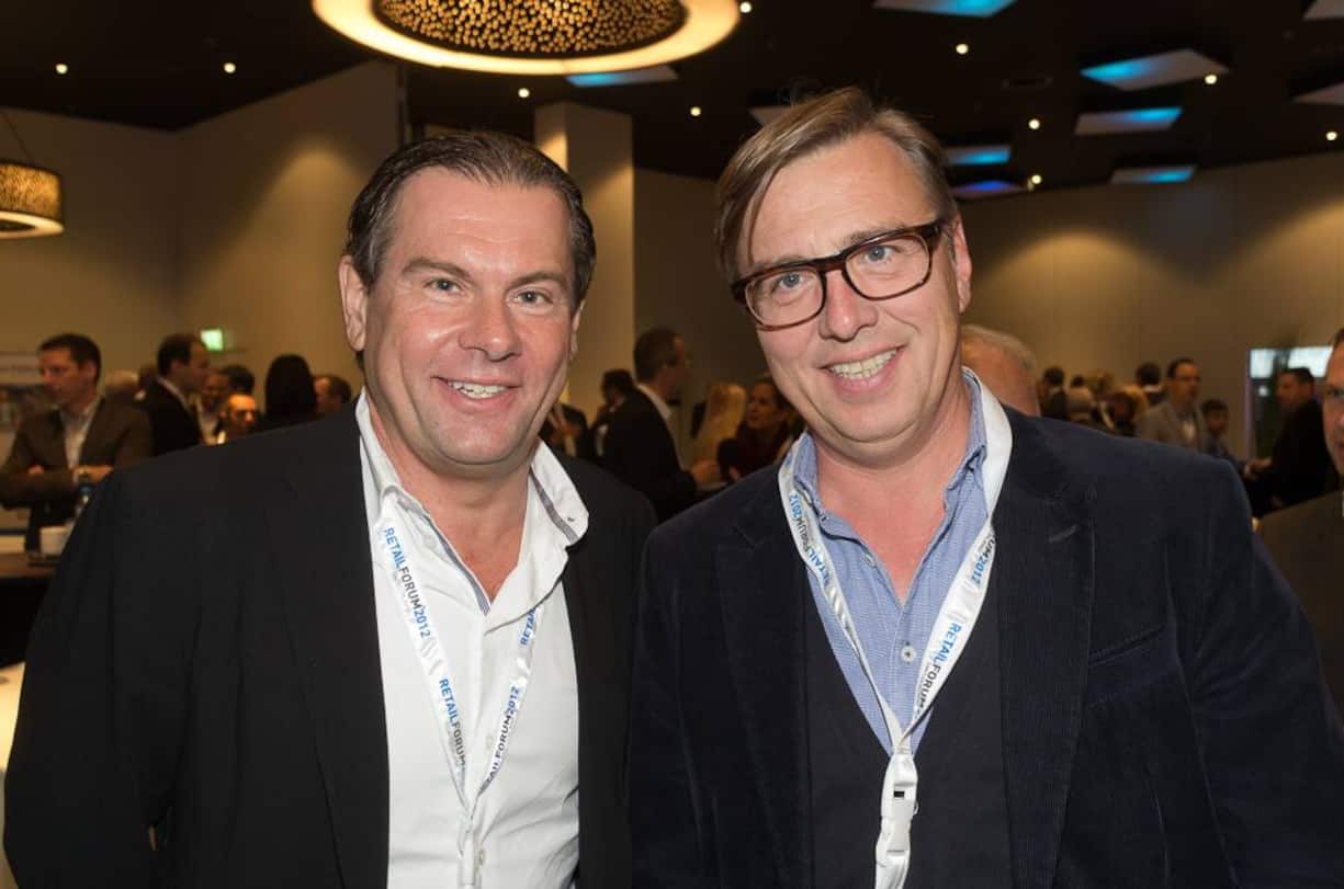 Jörg Weber, CEO Chicorée Mode; Werner Aerni, Pasito-Fricker AG