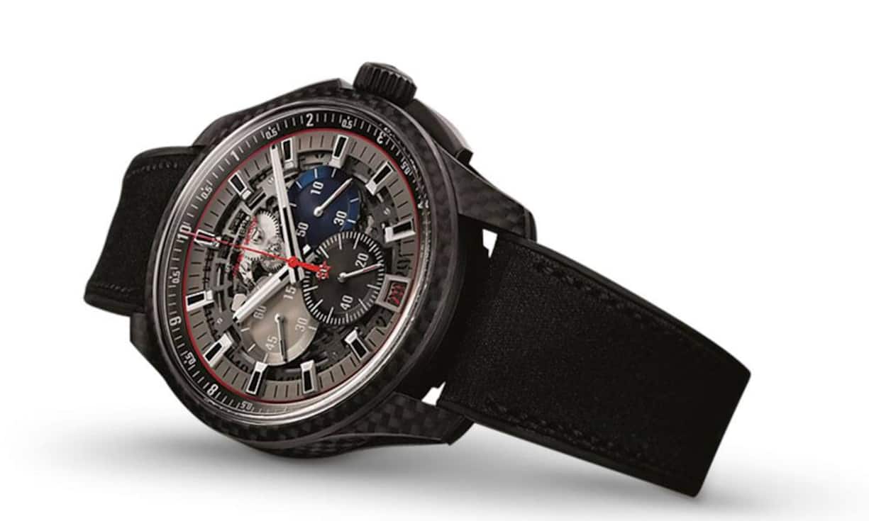 Ein Leichtgewicht: Unter Jean-Frédéric Dufour findet Zenith endlich wieder zu sich selbst und steht damit wieder im Zenit. Der begabte Manager kombiniert geschickt die technische Substanz der Marke mit einer Besinnung auf klassische Formen und moderne Werkstoffe. Zenith El Primero Lightweight, 19 900 Franken.