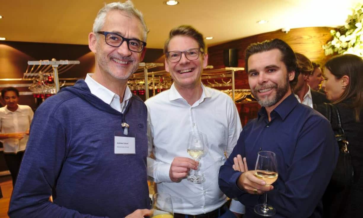 Andreas Caluori, Gründer, Markenbureau Schweiz;
Clemens Gähwiler, Integrated Communications Manager, RUAG Corporate Services;
Marcel Morach, Wirz Corporate