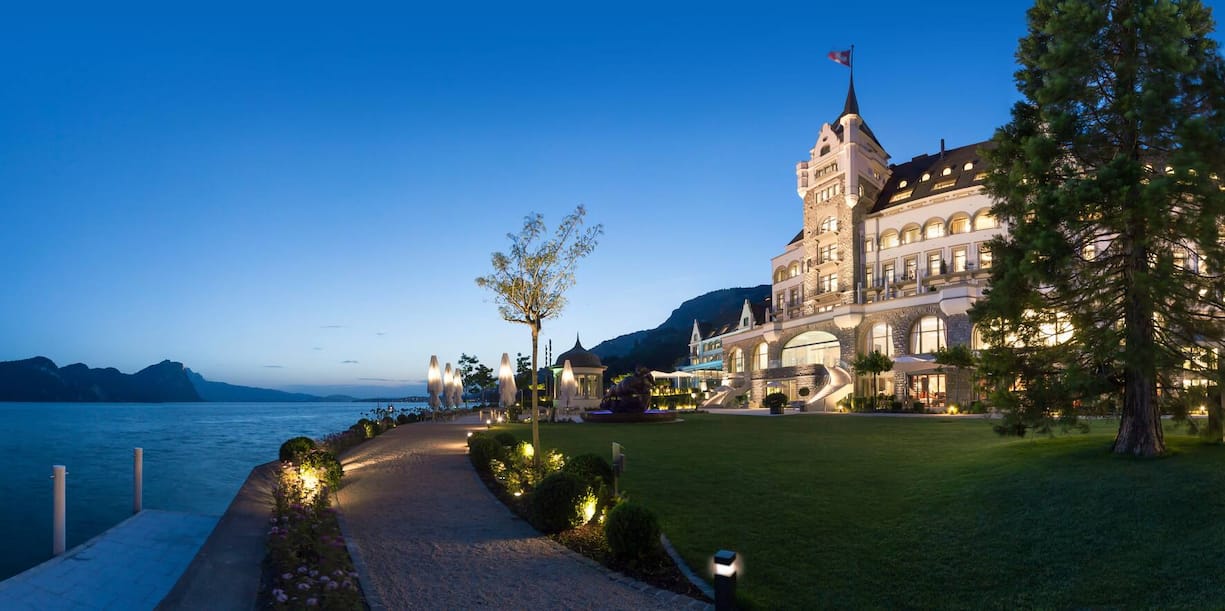 Platz 8 (Vorjahr: 5): Park Hotel Vitznau, Vitznau