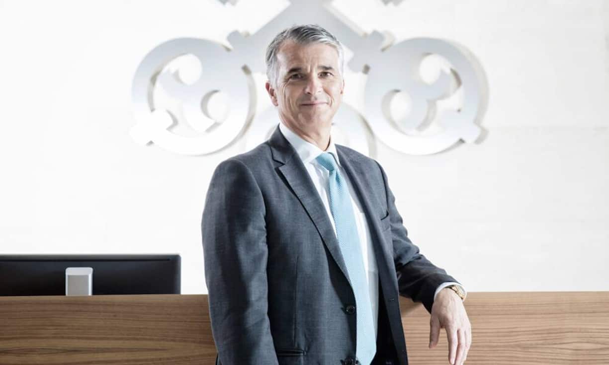 Sergio Ermotti:UBS-Chef Sergio Ermotti gibt sich gelassen: Mit einem Börsenwert von 78 Milliarden Franken ist die grösste Schweizer Bank fast doppelt so hoch bewertet wie die Credit Suisse, und ihren Umbau hat sie weitgehend abgeschlossen.