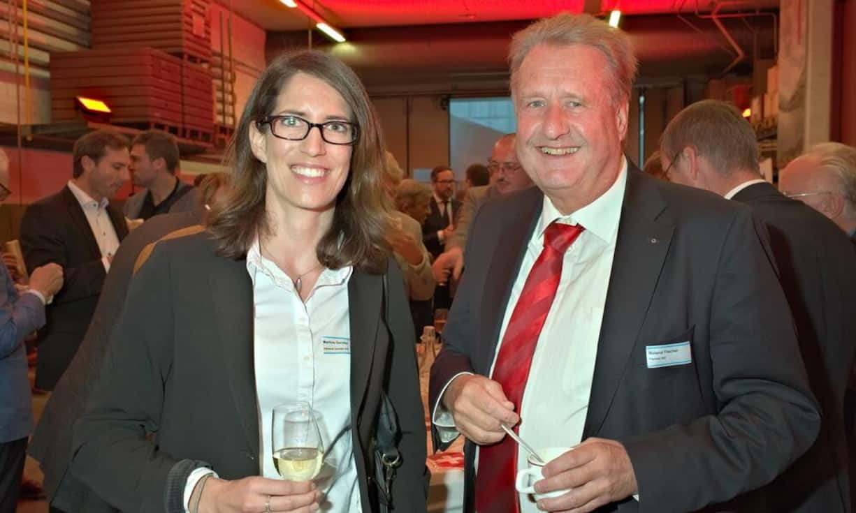 Martina Gerster, Inhaberin, Härterei Gerster AG;
Roland Fischer, Inhaber, Fischer AG Herzogenbuchsee