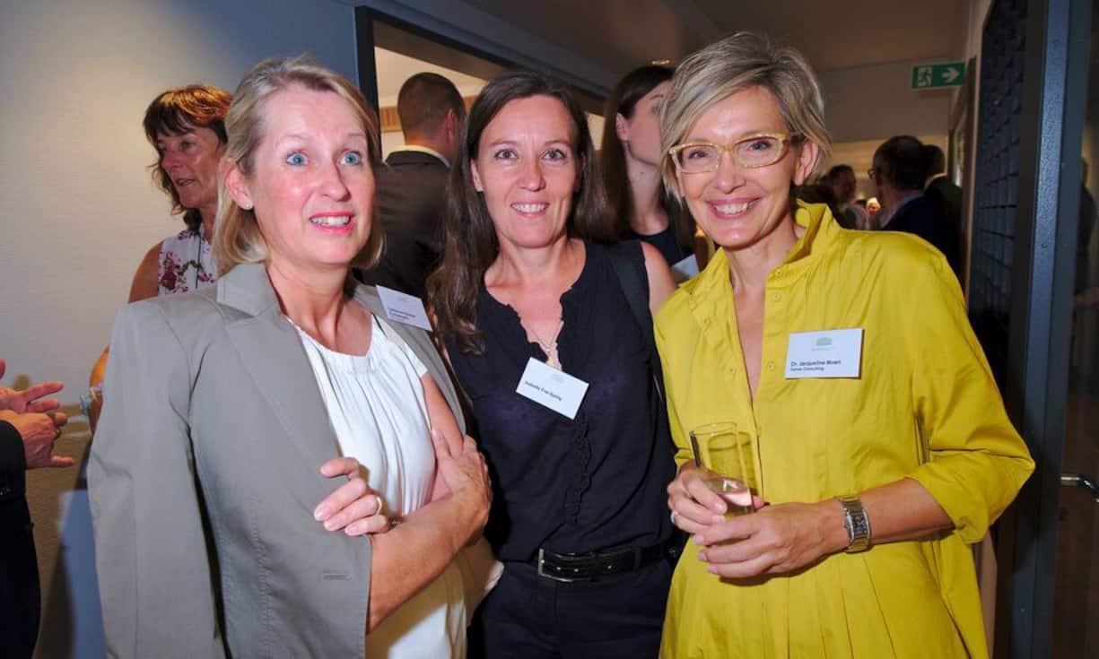 Catherine Däniker Furtwängler, Coordinator BA Public Policy, ETH Zürich;
Isabelle Frei-Spirig;
Jacqueline Moeri, Farner Consulting