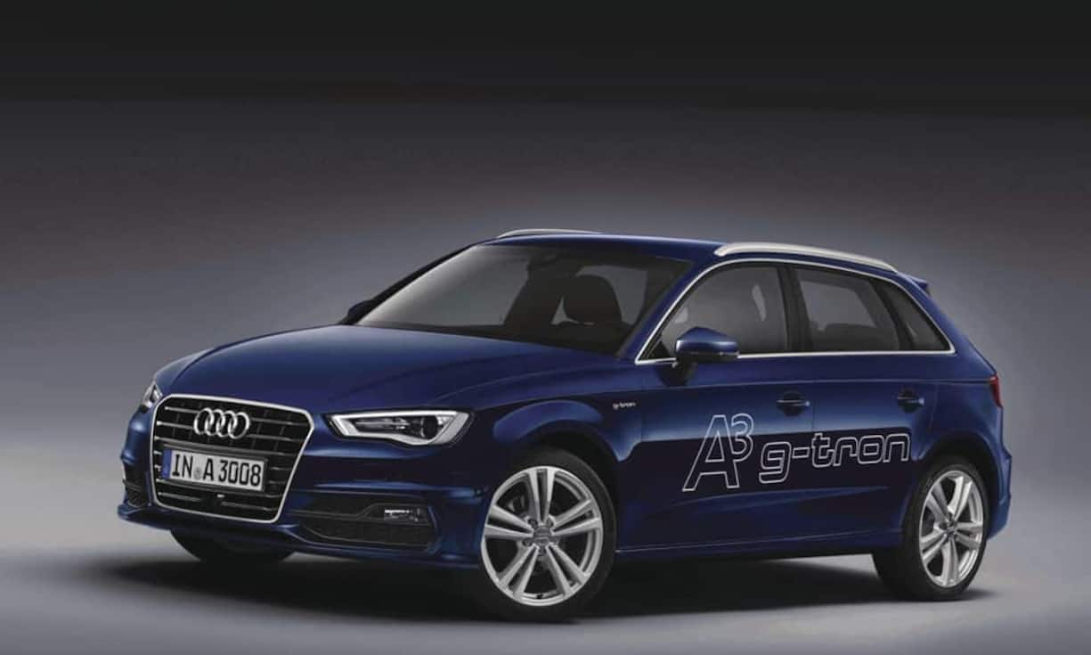 Platz 4: Audi A3 Sportback 1.4 TFSI G-Tron S Tronic Mit 7,58 Punkten landet der Erdgas-Audi auf Rang 4 der VCD Auto-Umweltliste. Der Wagen verfügt neben dem Erdgasspeicher auch über einen 50-Liter-Benzintank. Der Ingolstädter Mini-Kombi benötigt 3,2 Kilo komprimiertes Erdgas auf 100 Kilometer Strecke.