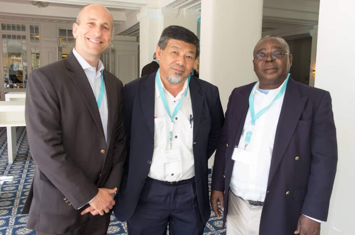 Brian Hadden, Senior Director, Kraft Foods; Choon Hui Lee, President of Malaysian Cocoa Board; Anthony Fofie, CEO Ghana Cocoa Board