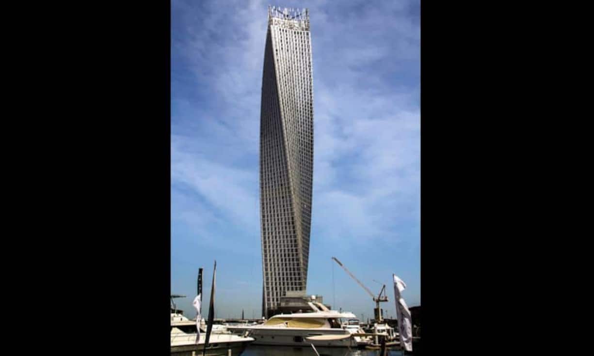 Rang 8: Cayan Tower, Dubai: Knapp 500 Wohneinheiten besitzt der Wolkenkratzer. Dies verteilt auf 73 Etagen. (Bild: Alan Millin)