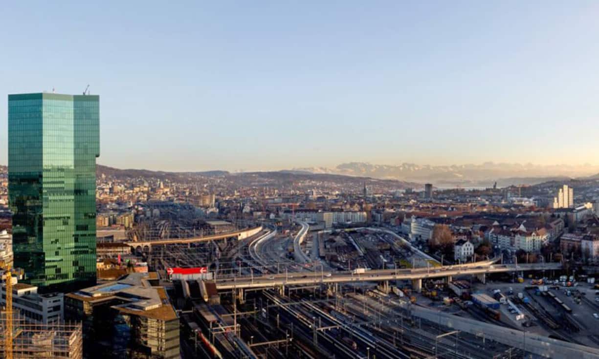 Die Aussicht auf Zürich ist schlichtweg atemberaubend.