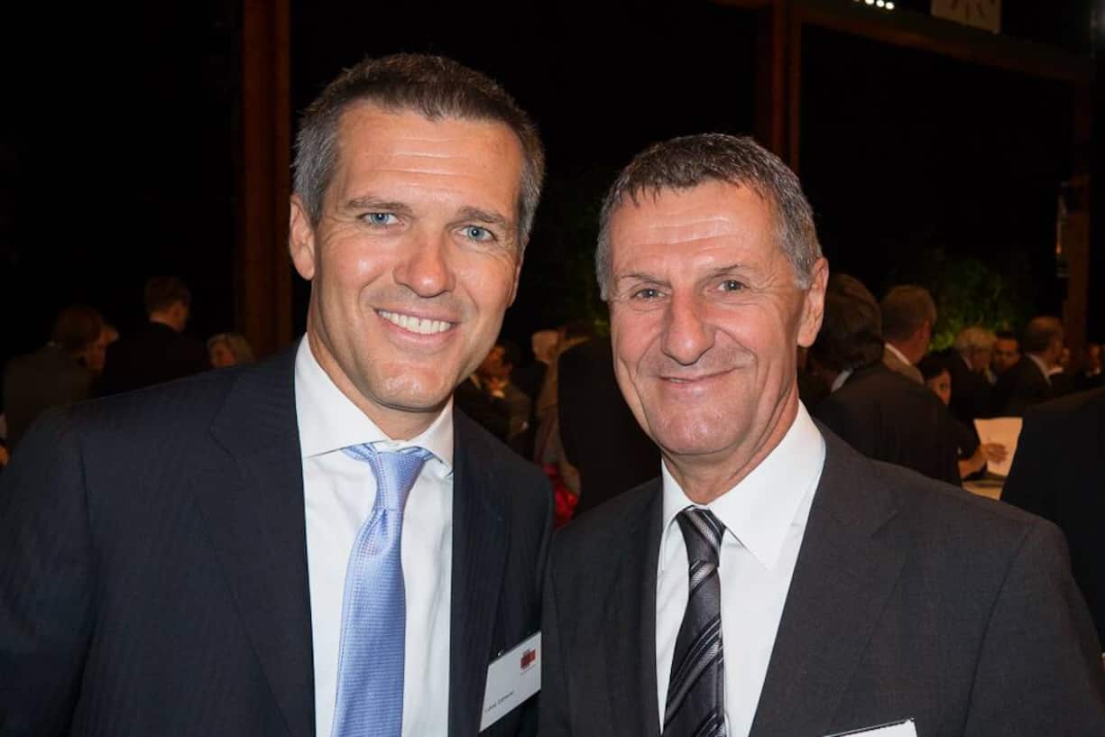 Lukas Gähwiler, CEO UBS Schweiz; Jürg Bucher