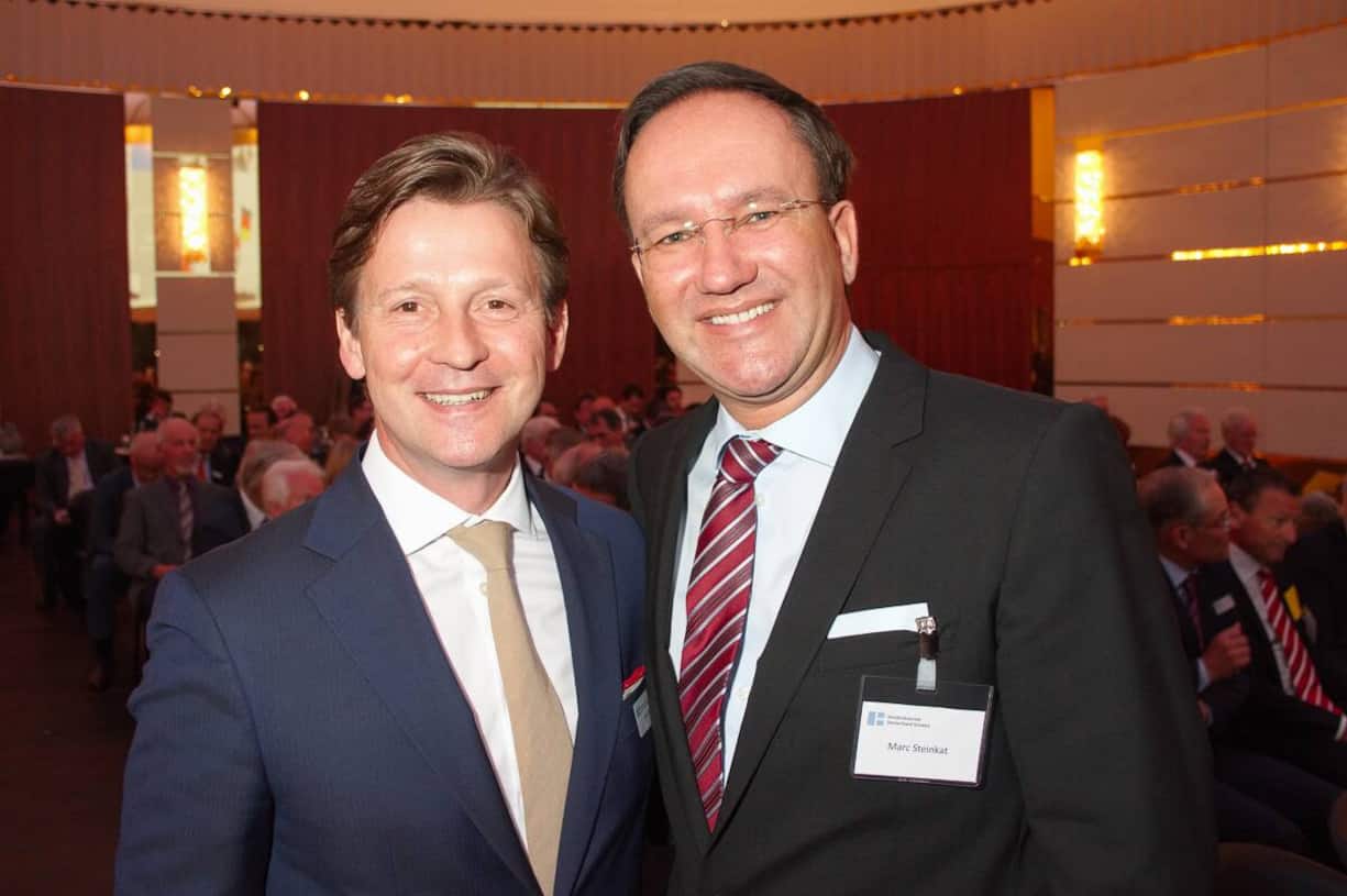Olaf Oelschläger, Commerzbank AG; Marc Steinkat, Country Manager Switzerland, Commerzbank AG.
