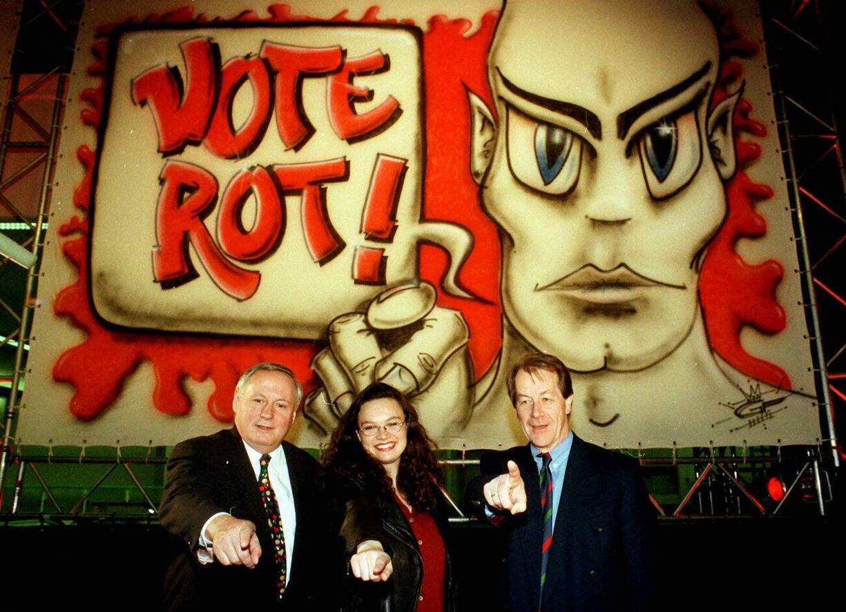 Oskar Lafontaine, Andrea Nahles und Franz Muentefering