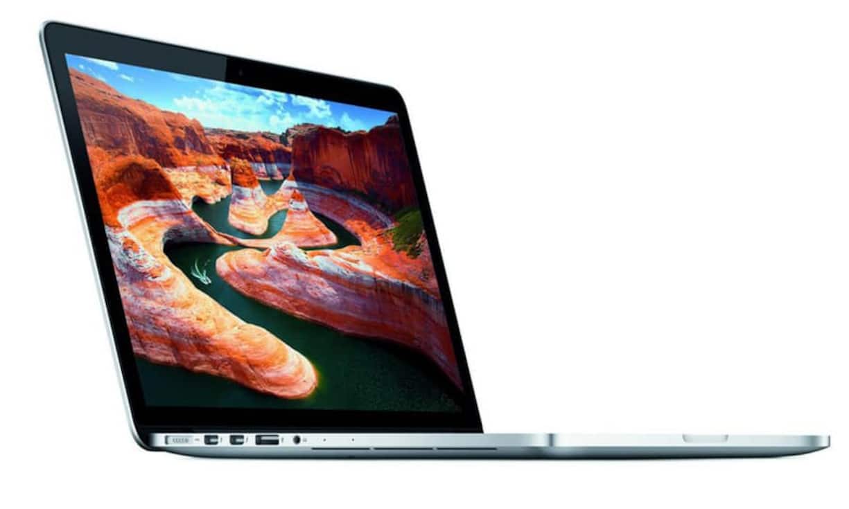 ... ein neues 13-Zoll-Mac-Book-Pro mit Retina-Display.