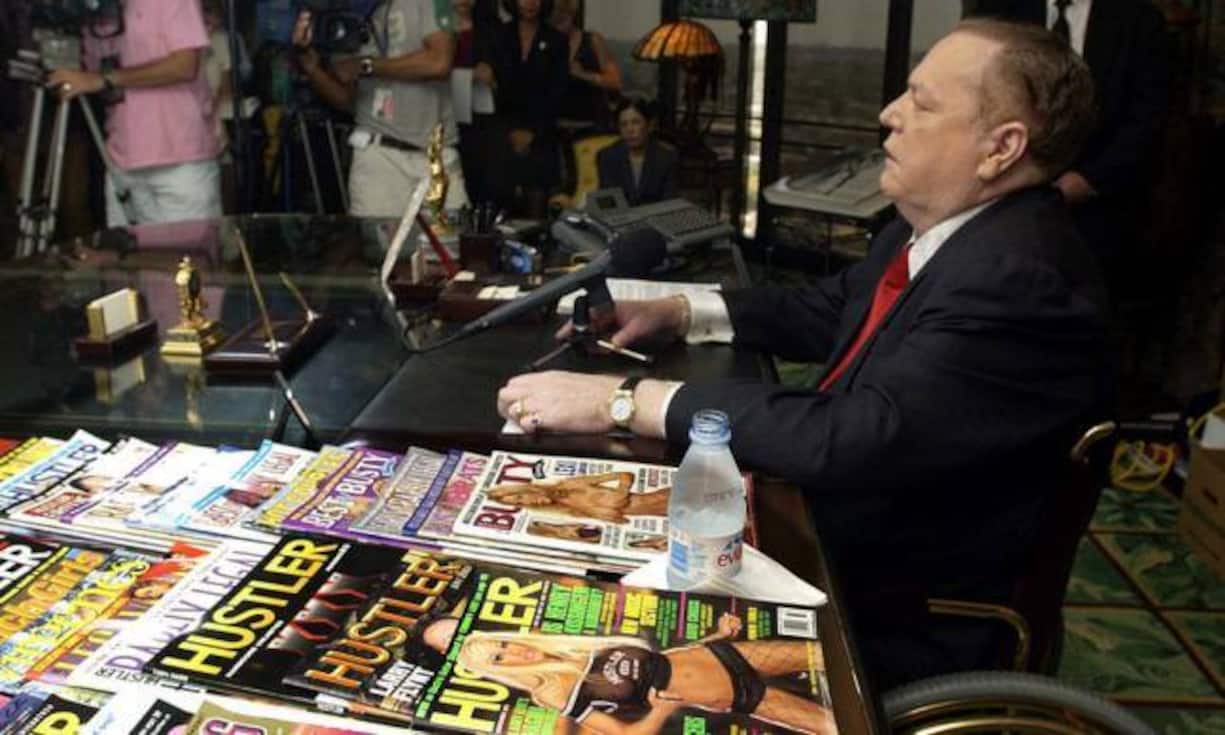 Larry Flynt: Verleger, Publizist und Chef des Verlagshauses Larry Flynt Publications. Unter anderem Herausgeber des Magazins «Hustler».