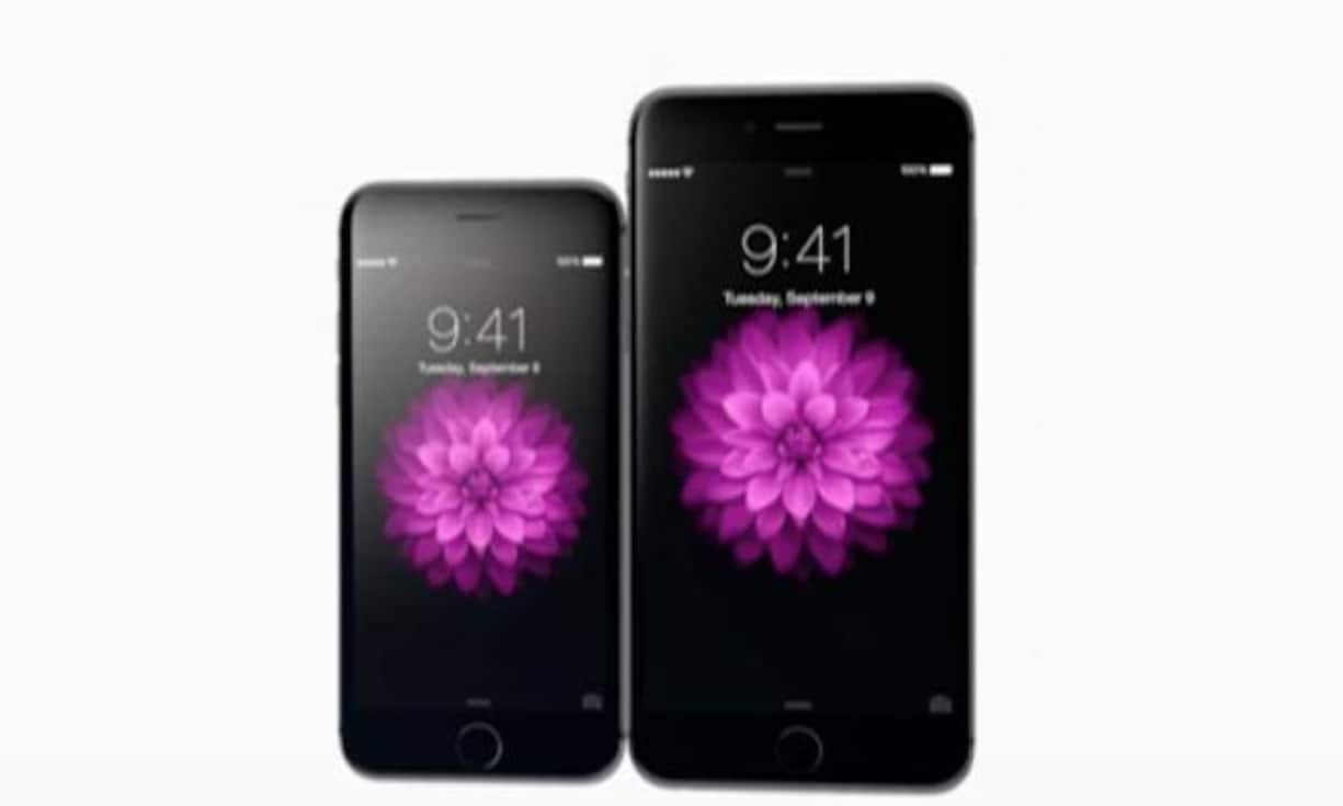 Zuvor waren bereits das iPhone 6 und das iPhone 6 Plus präsentiert worden. Apple setzt damit erstmals auf grössere Bildschirme und eröffnet so eine weitere Front gegen Samsung. screenshot apple.com