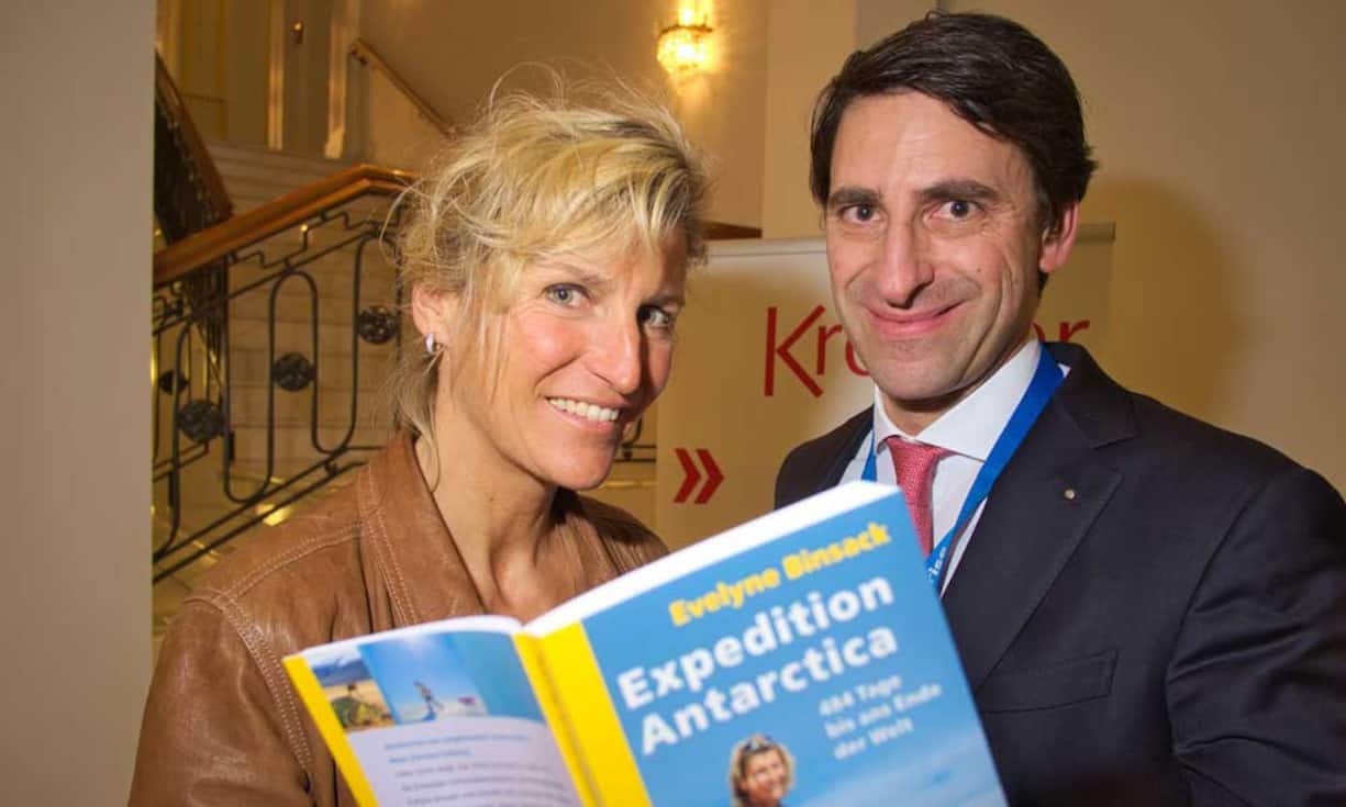 Evelyne Binsack, Extremsportlerin;
Louis Krebser, Geschäftsführer, Krebser AG