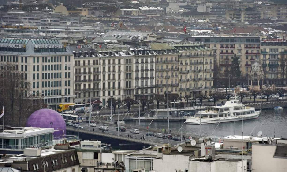 3. Platz: Die Westschweizer Stadt Genf schafft es in die Top-Fünf der teuersten Hotelstädte der Welt. Pro Nacht bezahlt man durchschnittlich rund 314 Franken. Damit hat Genf die teuersten Hotels der Schweiz.