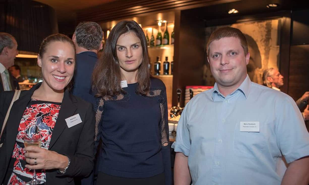 (v.l.) Nadja Kreis, Flughafen Zürich AG - Anna Weishaupt, SimmerStyle AG - Marco Ruckstuhl, Pfannenstiel Immobilien AG