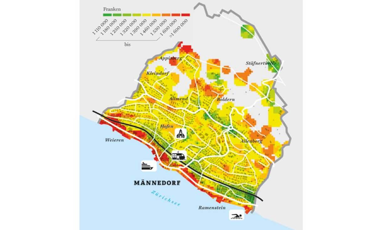 Derzeit entsteht in Männedorf etwa die Überbauung Aufdorf mit vier Wohnungen, wovon aber zwei schon verkauft sind. Frei sind noch zwei 4,5-Zimmer-Wohnungen, eine im  Erd- und eine im ersten Obergeschoss, für 1,245 bzw. 1,185 Millionen Franken.