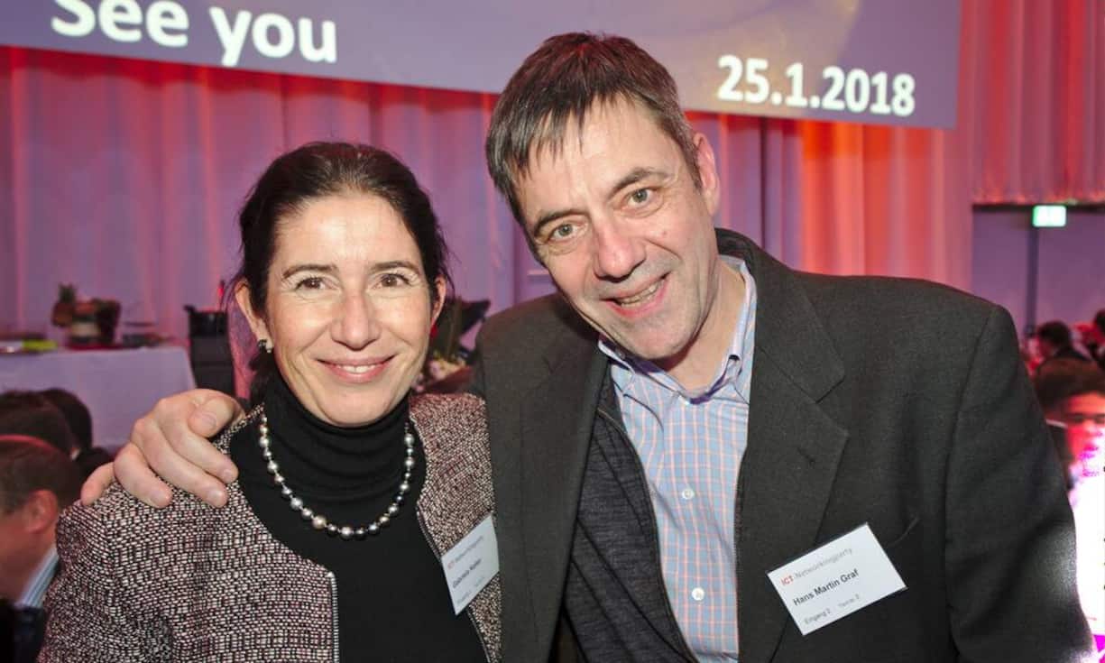 Gabriela Keller, CEO, ergon Informatik AG;
Hans Martin Graf, Head of Digital Capabilities and Solutions, Credit Suisse AG