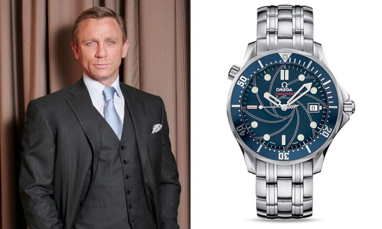 2006: «Casino Royale» Erstmals tritt Daniel Craig als James Bond auf. Damit hat der Geheimagent im Dienste Ihrer Majestät seinen sechsten Darsteller. Und erstmals trägt Bond in diesem Film zwei Omegas, zuerst eine Seamaster Planet Ocean, dann die Seamaster Professional.
