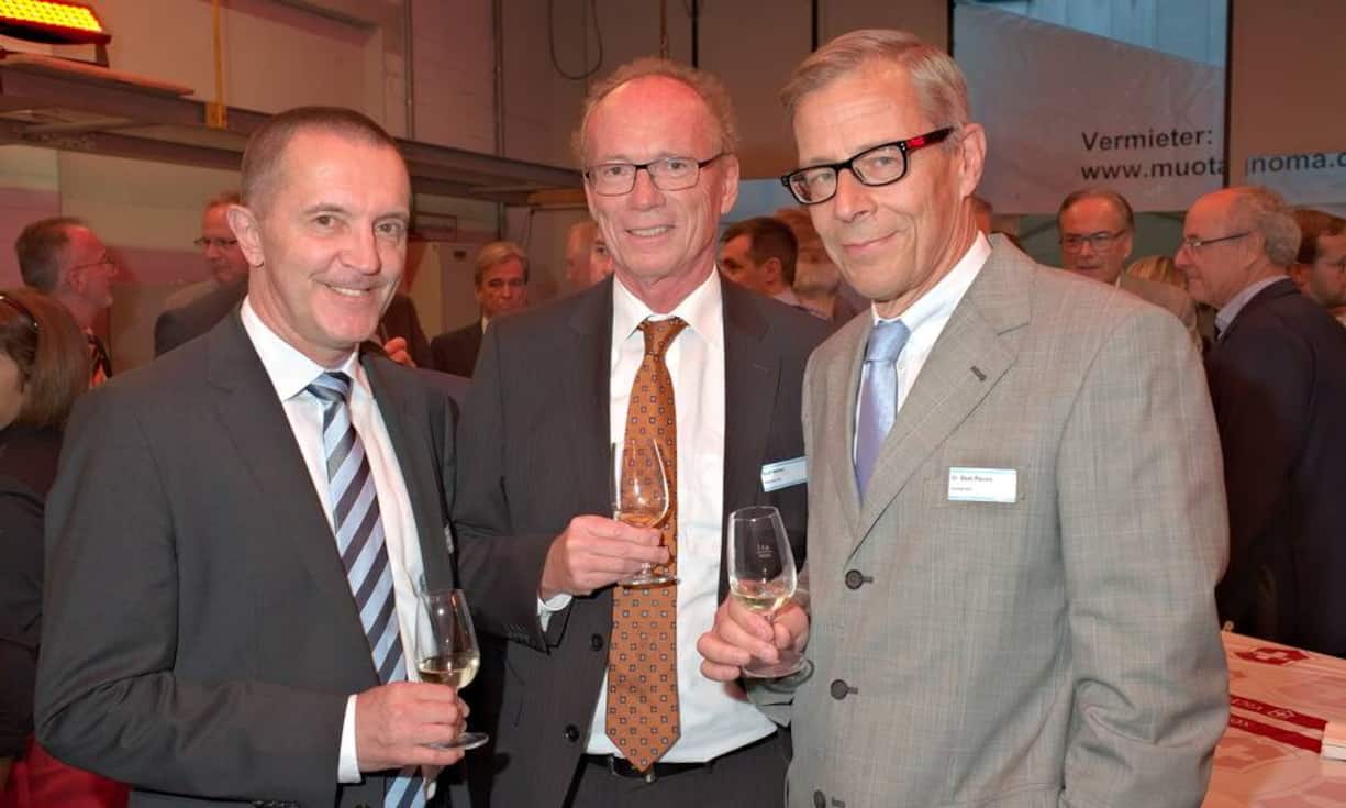 Bernhard Lindemann, Geschäftsführer, Stanzwerk AG;
Rolf Weber, Leiter Finanzen & Logistik, Univest Family Office;
Beat Rauss, CEO, Univest Family Office