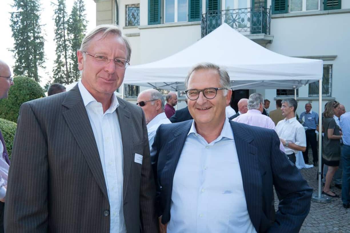 Stefan Feuerstein, Unimo Real Estate Management; Stephan Reifferscheid, Knight Gianella & Partner AG