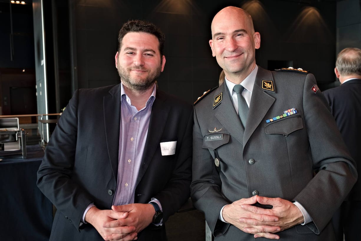 Assaf Mischari, Referent & Head of Research, Team8; Thomas Süssli, Referent & Chef Führungsunterstützungsbasis der Schweizer Armee