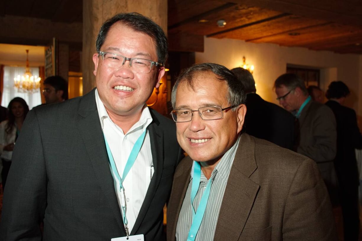 Kenneth Tan, Managing Director, Eastern Trade Media Pte Ltd.; Evgeniy Bulytov, General Director, Inforum Service.