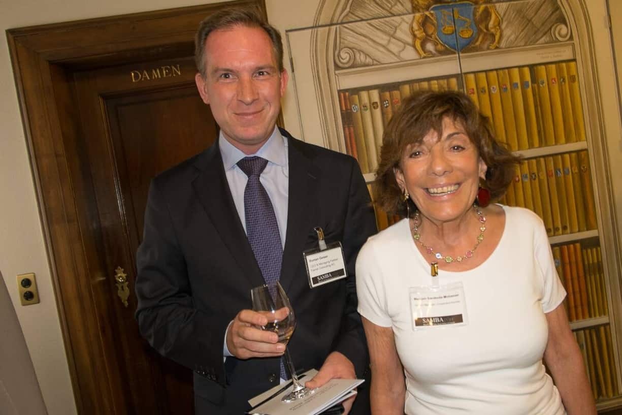 Roman Geiser, CEO & Managing Partner, Farner Consulting AG; Manijeh Swoboda-Mobasser, Wealth Manager & Investment Adviser, Manijeh Swoboda