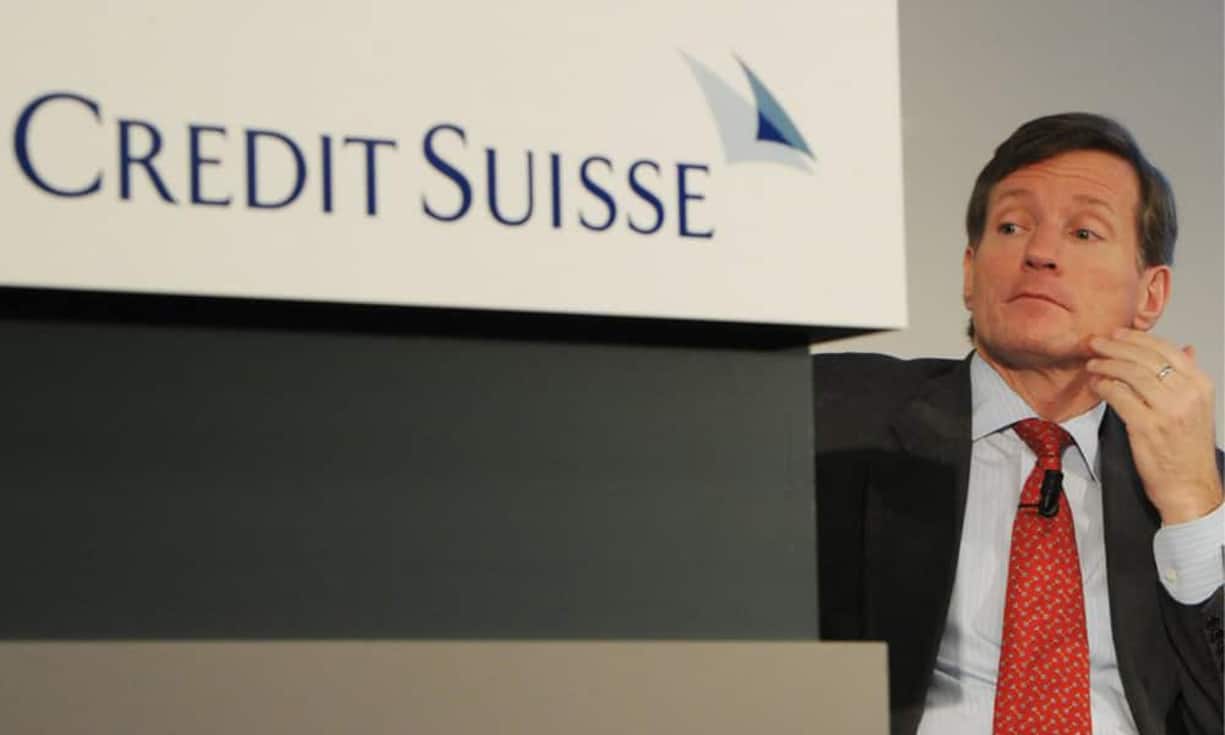 ... während die Creditsuisse einen Minderwert von 30 Millionen hinnehmen musste. Trotzdem schafft es die Marke der zweiten Grossbank auf Platz 7, mit einem Markenwert von 3,7 Milliarden Franken. (Bild: Keystone)