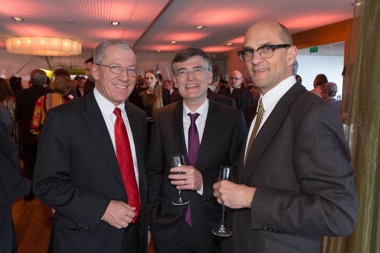 Andreas Münch, GD MGB; Prof Hans A. Wüthrich, Uni der Bundeswehr München; Zörg Zulauf, Finanzchef MGB