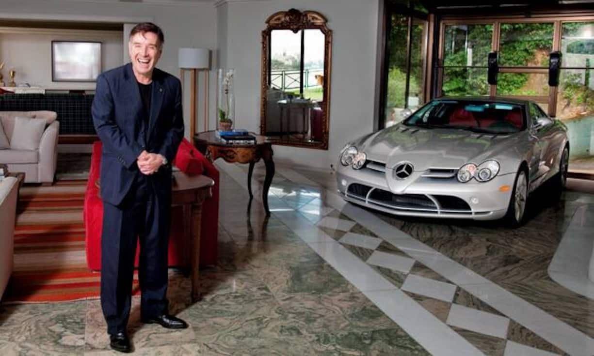 Stehzeug mit Stern. Der Mercedes des brasilianischen Rohstoffmilliardärs Eike Batista ist einzig zur Wohnzimmerzierde da.