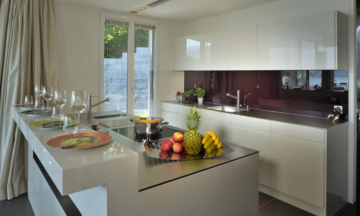 … Profiküche verbunden.