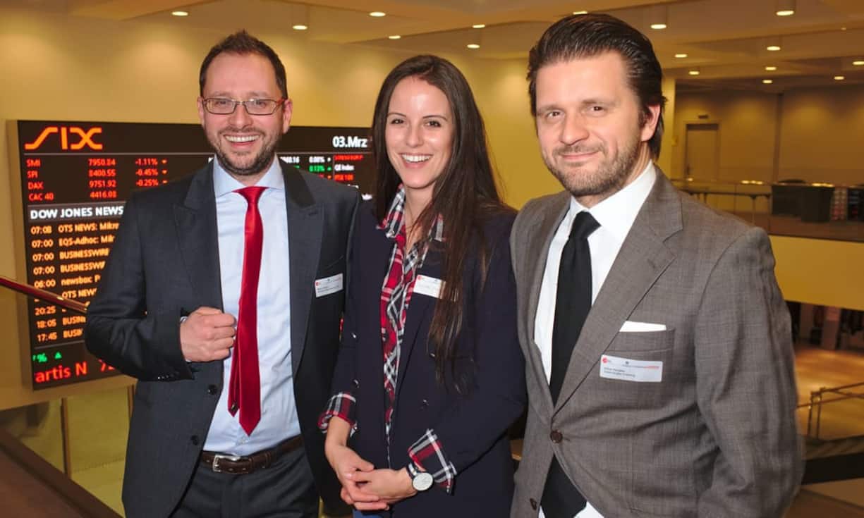 Marcel Weibel, Leiter Marketing & Kommunikation, SKO;
Dolores Amos, Dozentin, Coachingzentrum Olten;
Julius Hargitai, Inhaber, Julius Hargitai Coaching