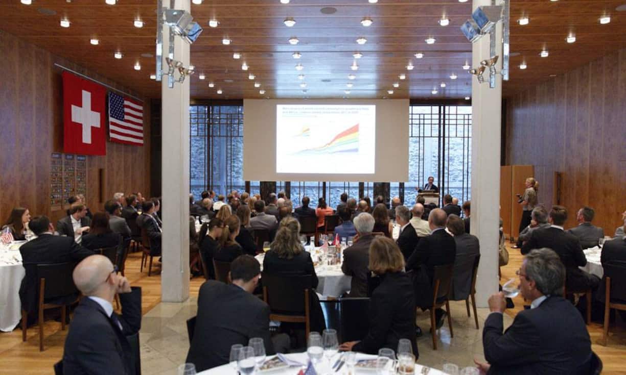 AmCham-Luncheon mit dem Holcim-CEO
