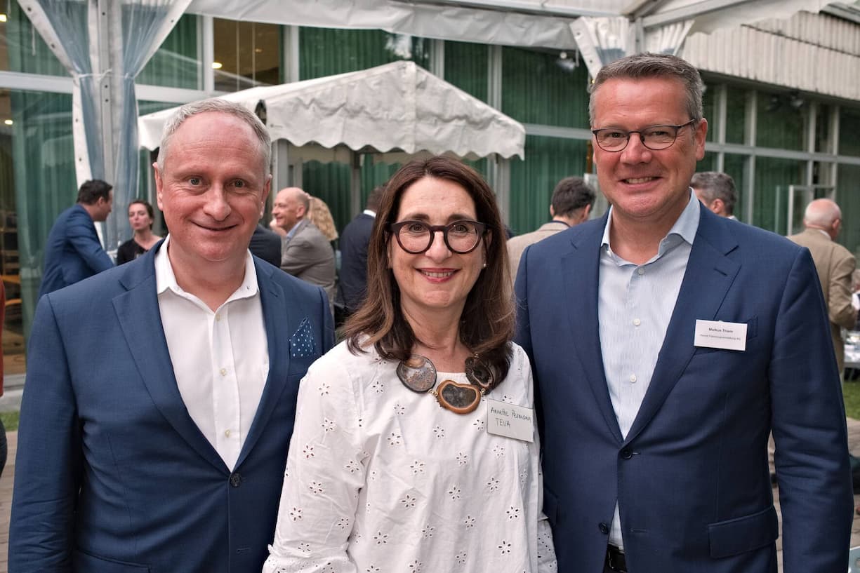 Hans-Peter Hess, HSC Hess Strategy Consultants AG; Annette Permann, TEVA; Markus Thiem, Hertz