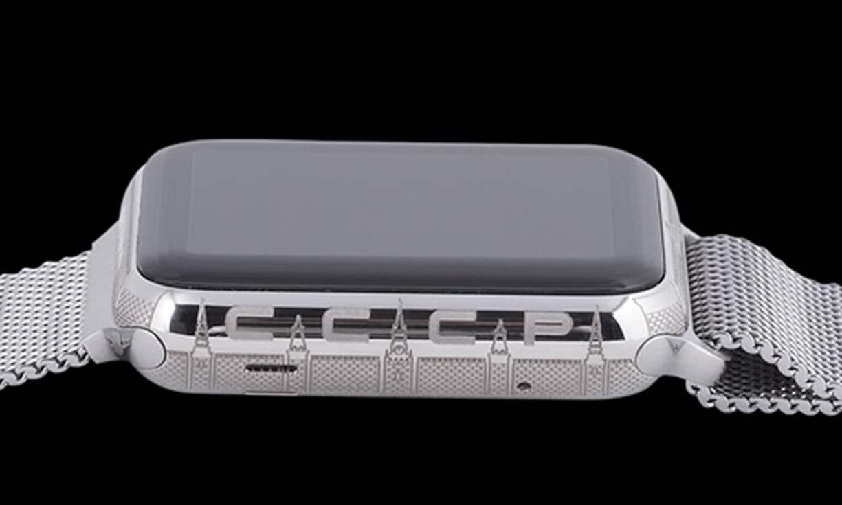 Ein weiteres Liebhaberstück ist die «Apple Watch Epoca USSR Lenin Milanese» mit der Inschrift «CCCP» ...