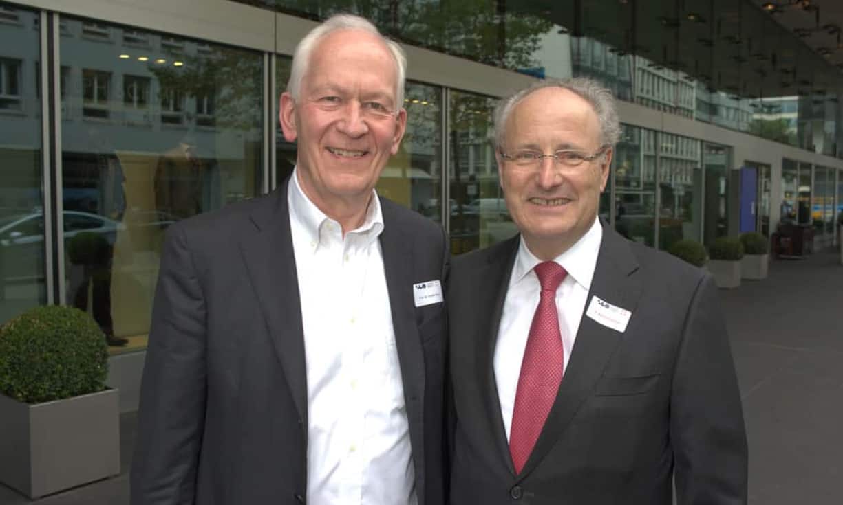 Gunter Henn, Architekt;
Markus Sulzberger, Präsident SGO
