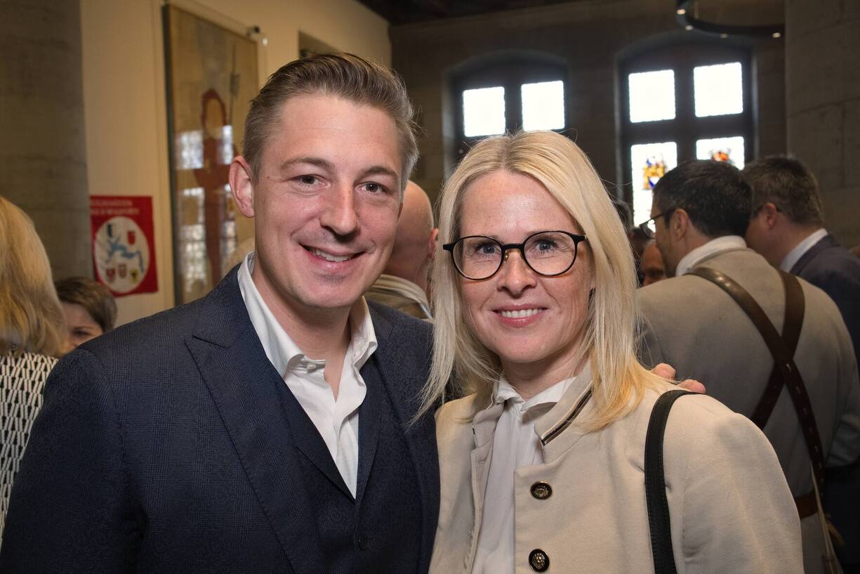 Ivo Adam, Kochweltmeister und Fernsehkoch;Nicole Meienhofer, Witschi+Partner AG